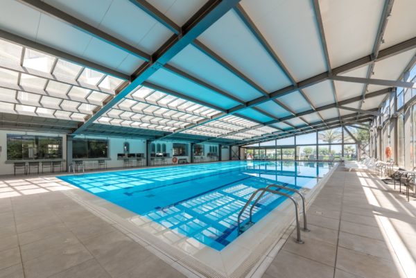 Indoor swimming pool of Apollo Blue Hotel