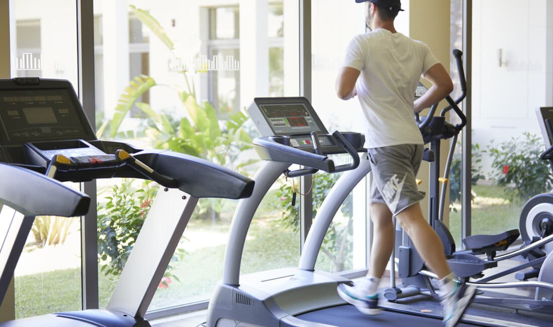 Our guests stay fit and healthy with our fitness facilities